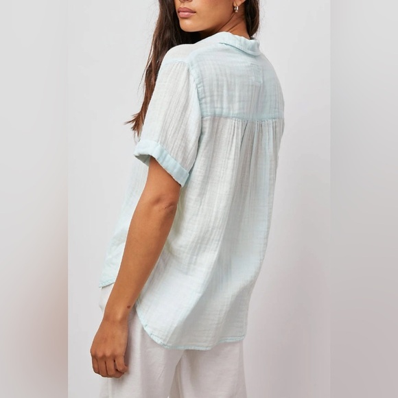 Rails Savannah Shirt in Sky - Size M - Picture 5 of 9